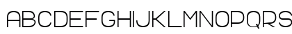 Elegant Line 7 Regular Uppercase Preview