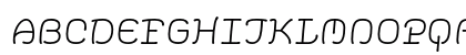 Elementis LT Std Light Uppercase Preview