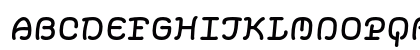 Elementis LT Std Medium Uppercase Preview
