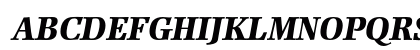 Ellington MT Extra Bold Italic Preview