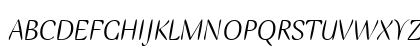 Ellipse ITC Italic Preview