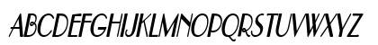 ElyseeCondensed BoldItalic Uppercase Preview