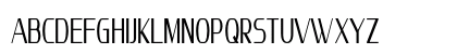 Englesan Condensed Regular Uppercase Preview