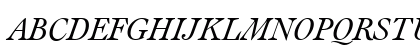 EngrvOs205 BT Italic Uppercase Preview