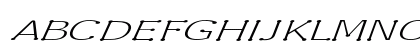Enspar Expanded Italic Preview