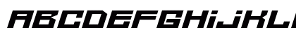Entoba Extra-expanded Italic Preview