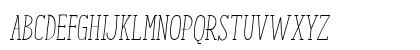 Enyo Slab Light Italic Uppercase Preview