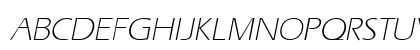 EraserLight Oblique Uppercase Preview