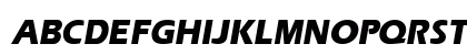 EraserThinBlack Oblique Uppercase Preview