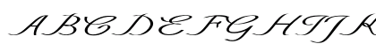 Erelon Extra-expanded Italic Preview