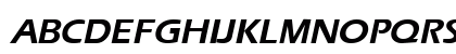 Ergoe Bold Italic Preview