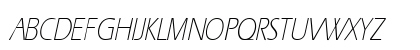 ErgoeLightCond Italic Preview