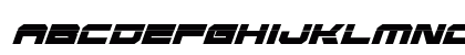 Eridanus Condensed Laser Italic Condensed Italic Preview