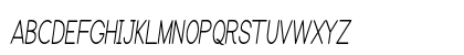 Erodom Condensed Italic Preview