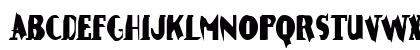 ErosionCondensed Regular Uppercase Preview
