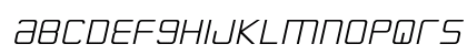 Escape Artist Expanded Semi-Italic Expanded Semi-Italic Uppercase Preview