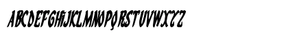 Eskindar Condensed Italic Condensed Italic Uppercase Preview
