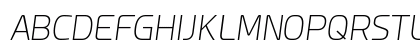 Esphimere Extra Light Italic Uppercase Preview