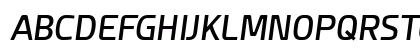 Esphimere Semi Bold Italic Uppercase Preview