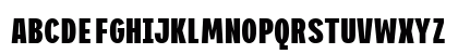 ETC Trispace ExtraBold Condensed Uppercase Preview