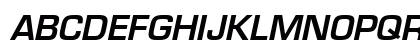 Euromode Bold Italic Preview