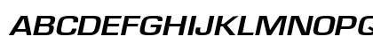 Eurose Bold Italic Preview