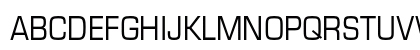 Eurostile Condensed Uppercase Preview