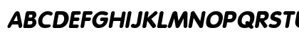Ex Rounded Bold-Oblique Uppercase Preview