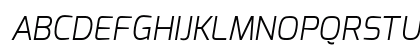 Exo Light Italic Preview