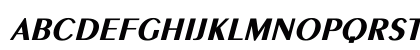 Exotic Bold Italic Preview