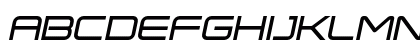 Expansiva Bold Italic Uppercase Preview