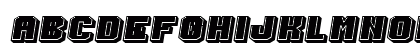 Extradition Filled Italic Uppercase Preview