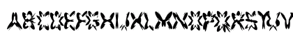 F2FHogRoach LT Std Regular Uppercase Preview