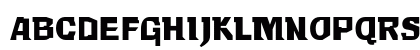 F2F Mekanik Amente LT Std Regular Uppercase Preview