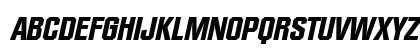 FacetHeavy Italic Uppercase Preview