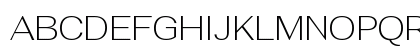 Fahkwang ExtraLight Uppercase Preview