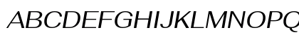 Fahkwang Italic Uppercase Preview