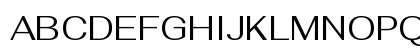 Fahkwang Regular Uppercase Preview