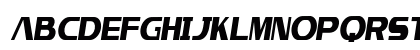 Falkencrest Condensed Italic Preview