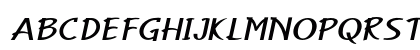 Famico Bold Italic Preview