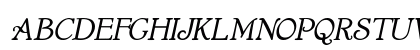 Fanciful Bold Italic Preview