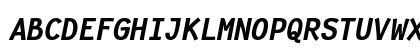 FantasqueSansMono Nerd Font Bold Italic Preview