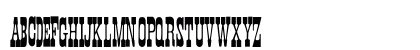 Faroest Regular Uppercase Preview
