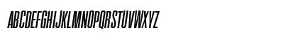 FatCow Italic Uppercase Preview