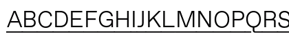 Favorit Lining Std Light Regular Uppercase Preview