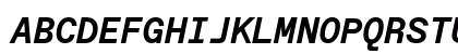 Favorit Mono Std Bold Italic Preview