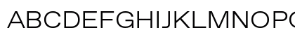 Favorit Std Light SemExp Regular Uppercase Preview
