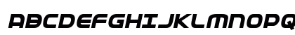 Federal Service ExtraBold Italic Uppercase Preview