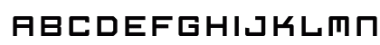 FFGothic OneOne Uppercase Preview