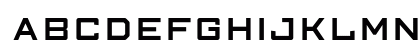 FFGothic TwoOne Uppercase Preview